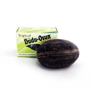 Africké černé mýdlo DUDU OSUN, přírodní 150g,2kusy