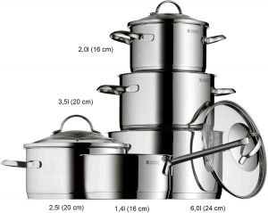 Sada hrnců WMF Provence 5dílná Cromargan®