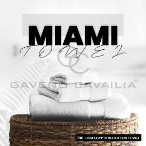4dílná sada ručníků GAVENO CAVAILIA 100% bavlna, 700 g/m²,varianty: