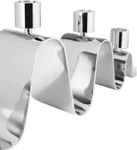 Adventní luxusní svícen Fink HILARA z ušlechtilé oceli 51cm Adventní luxusní svícen Fink HILARA z ušlechtilé oceli 51cm