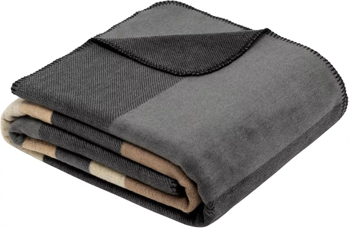 Deka s.Oliver-bavlna ,150x200cm,varianty: - Šedá kostka Deka s.Oliver-bavlna ,150x200cm,varianty: - Šedá kostka