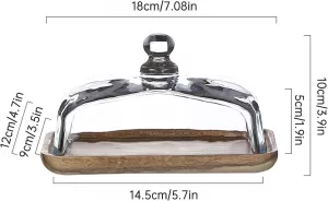 Dóza na máslo se skleněným krytem LOOCAR®