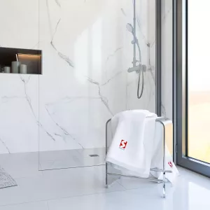 Koupelnová stolička SCHULTE - 100% akryl, varianty: