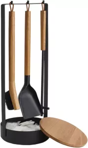 Krbové nářadí Morsø - luxusní 4dílná sada - ušlechtilá ocel,dřevo