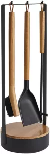 Krbové nářadí Morsø - luxusní 4dílná sada - ušlechtilá ocel,dřevo
