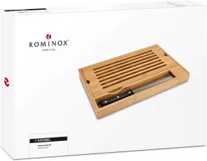Kuchyňské prkénko ROMINOX na chleba, bambus,varianta s nožem