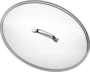 Pánev WMF, oválná pánev se skleněnou poklicí,na ryby, 38 x 26 cm