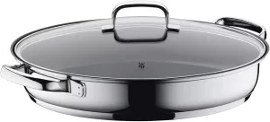 Pánev WMF, oválná pánev se skleněnou poklicí,na ryby, 38 x 26 cm