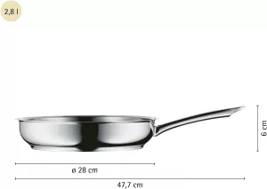 Pánev WMF Profi Favorit nerez. ocel, Ø 24/28cm,varianty: