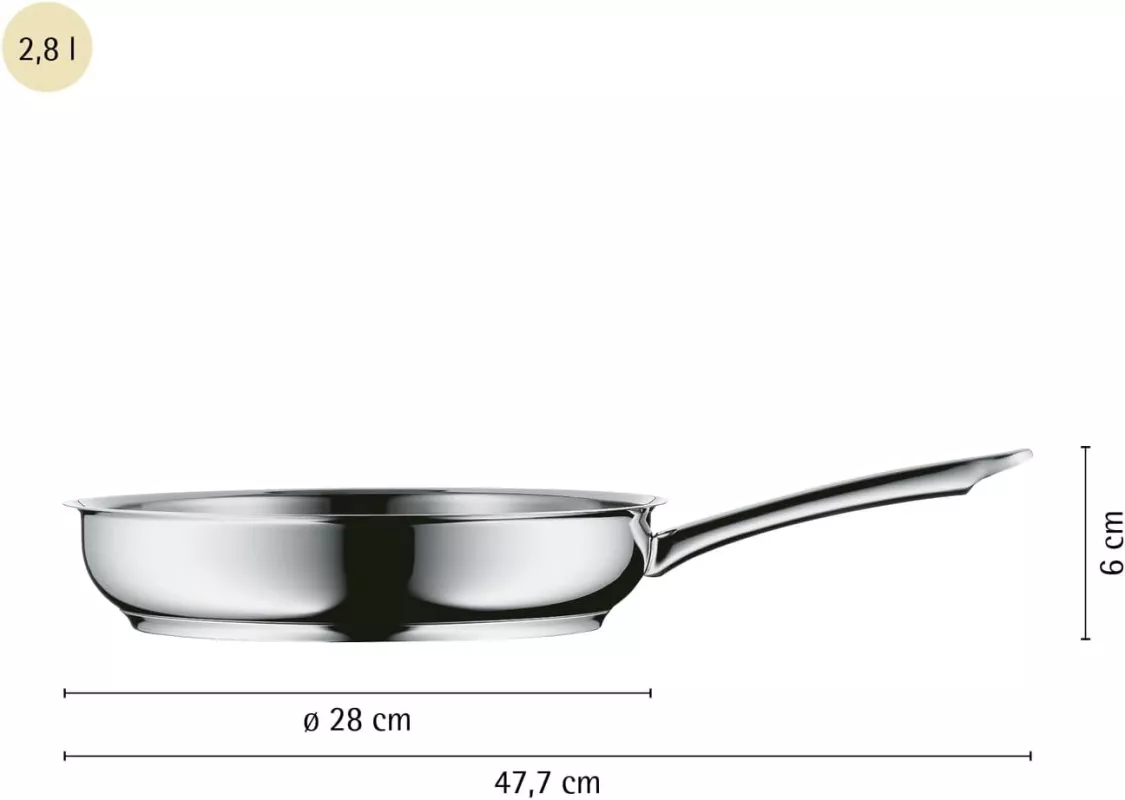 Pánev WMF Profi Favorit nerez. ocel, Ø 24/28cm,varianty: - Ø 28cm