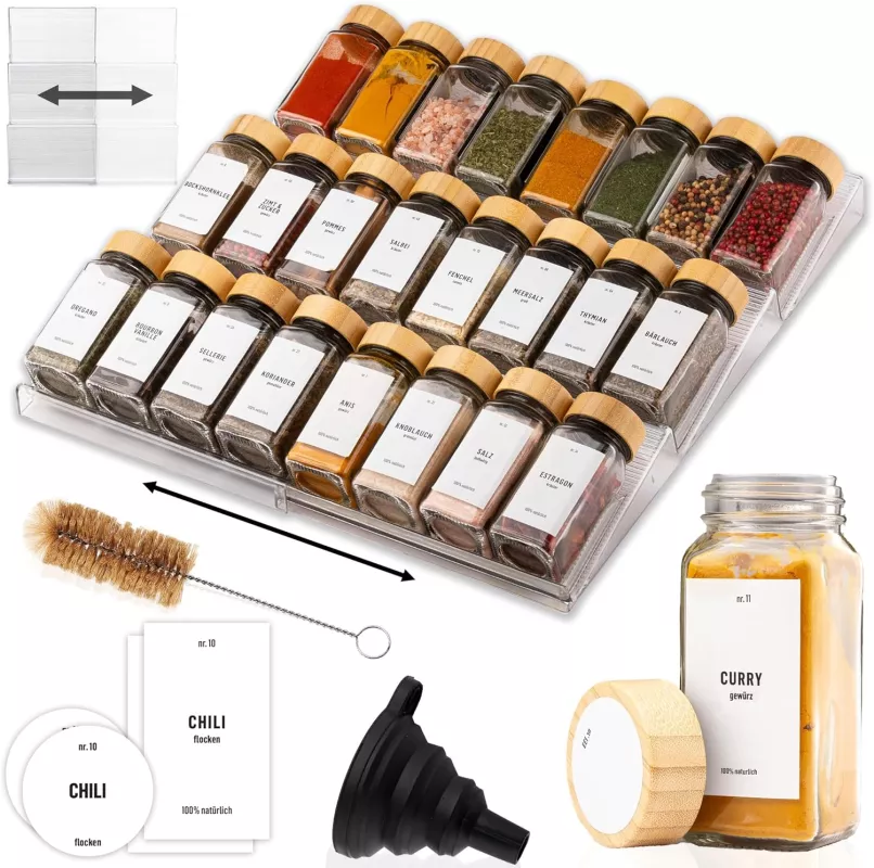 Sada 24 kořenek Deco haus® + organizér do zásuvky