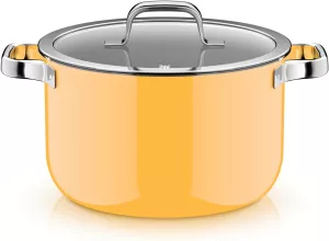 Sada hrnců WMF FUSIONTEC Mineral Pro 4 ks žlutá