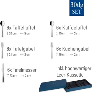 Sada příborů 30ks,VILLEROY & BOCH - Blacksmith Sada příborů 30ks,VILLEROY & BOCH - Blacksmith