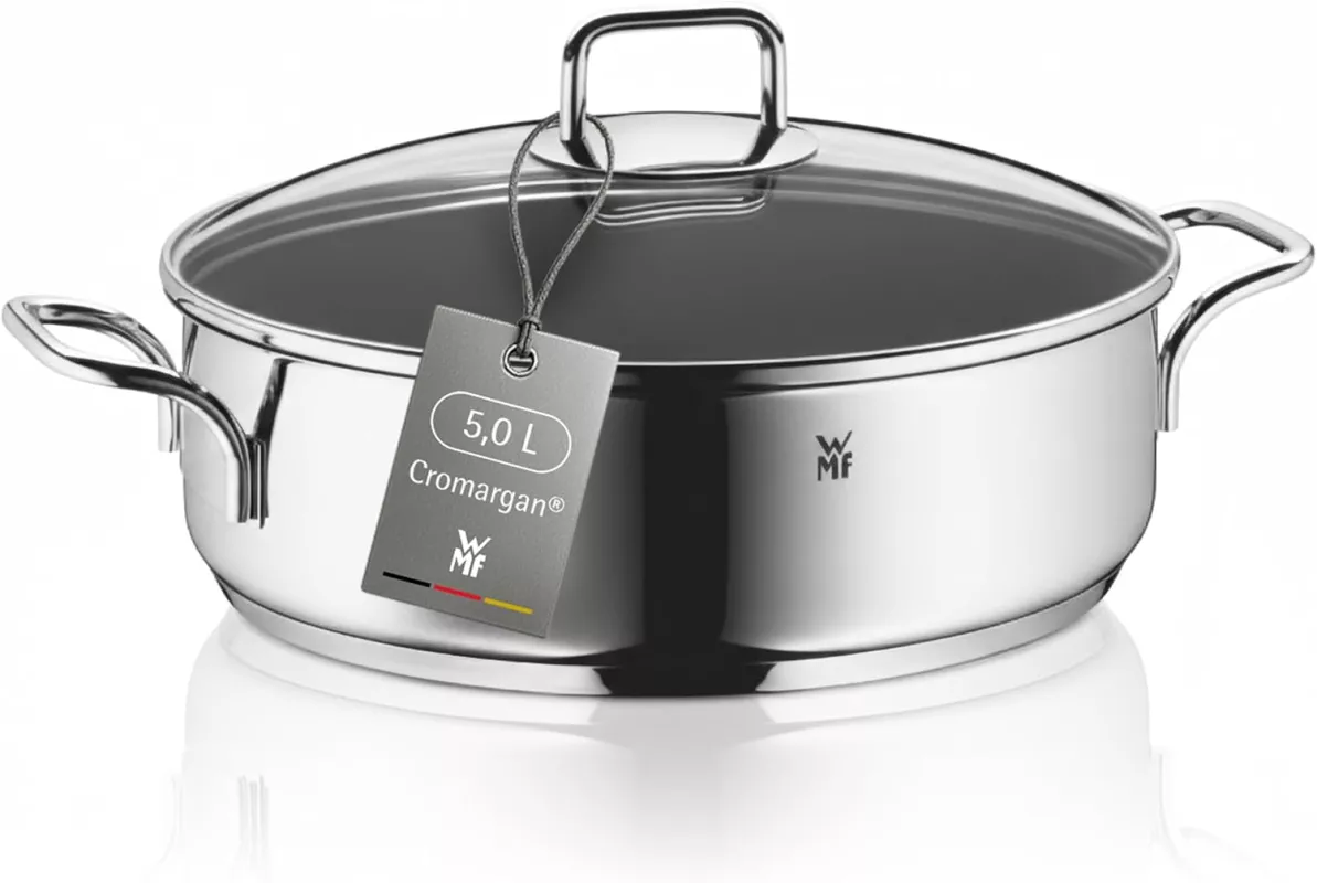 Servírovací pánev WMF se skleněnou poklicí,28cm,5l