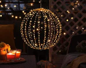 Venkovní led dekorace Lumineo vánoční koule Ø 58cm,960 LEDs Venkovní led dekorace Lumineo vánoční koule Ø 58cm,960 LEDs