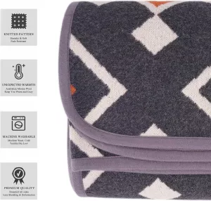 Vlněná, luxusní merino deka PuTian 160x220cm, varianty: