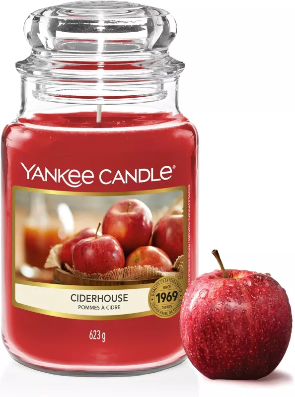 Vonná svíčka Yankee Candle Ciderhouse 623 g