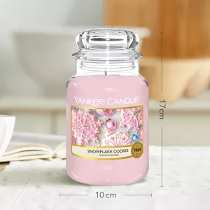Vonná svíčka Yankee Candle Snowflake Cookie 623 g