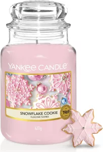 Vonná svíčka Yankee Candle Snowflake Cookie 623 g