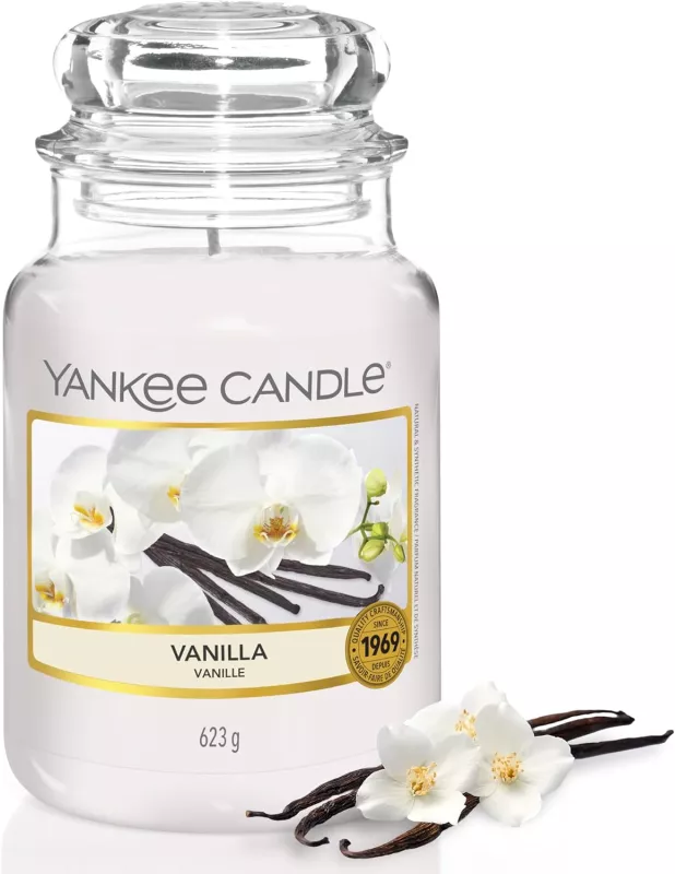 Vonná svíčka Yankee Candle Vanilla 623 g
