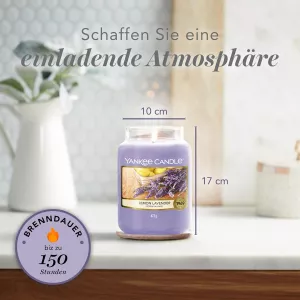 Vonná svíčka Yankee Candle Yankee Lemon Lavender 623 g