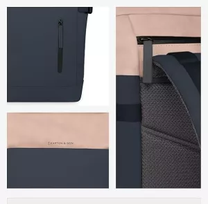 Batoh Kapten & Son, Aarhus Navy Blush