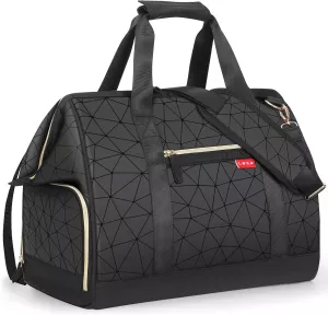 Dámská cestovní taška Lekesky, černá, 33l