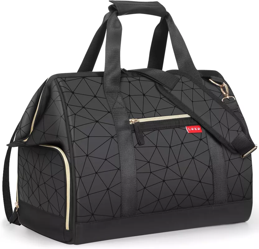 Dámská cestovní taška Lekesky, černá, 33l