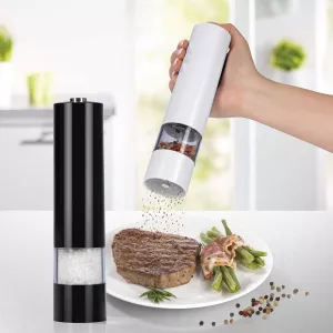 Elektrické mlýnky GOURMETmaxx, na sůl a pepř, 2dílná sada Elektrické mlýnky GOURMETmaxx, na sůl a pepř, 2dílná sada