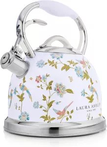 Konvice na vaření vody s píšťalkou 2,5l Laura Ashley, na indukci