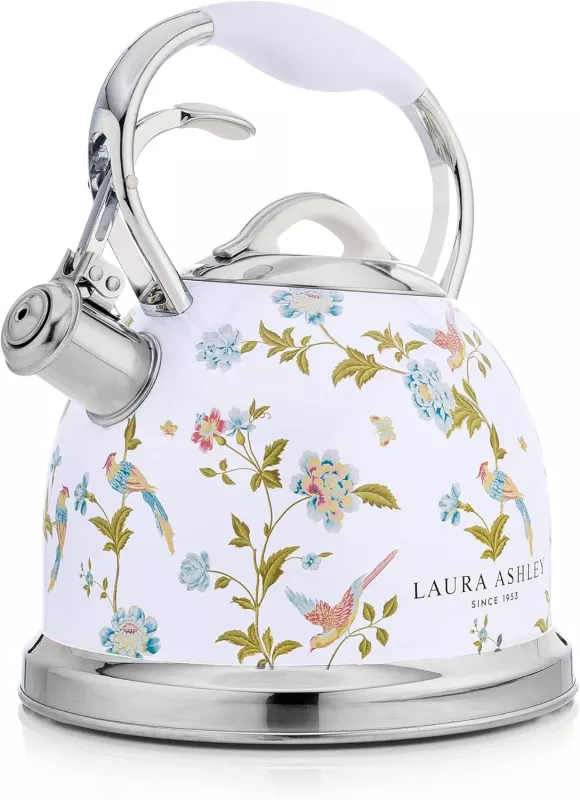 Konvice na vaření vody s píšťalkou 2,5l Laura Ashley, na indukci VQ Laura Ashley