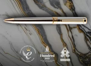 Luxusní kuličkové pero SCRIVEINER se zasouvacím mechanismem, varianty: