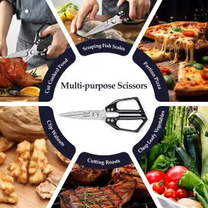 Nůžky na drůbež XINZUO 110 vrstev damaškové oceli Nůžky na drůbež XINZUO 110 vrstev damaškové oceli