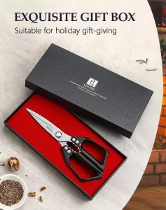 Nůžky na drůbež XINZUO 110 vrstev damaškové oceli Nůžky na drůbež XINZUO 110 vrstev damaškové oceli