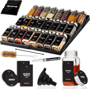 Sada 24 kořenek Deco haus®+organizér do zásuvky, nerez.víčko