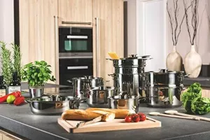 Sada nerezových hrnců GOURMET, Mepra 14ks