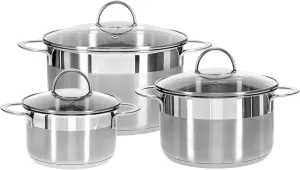 Sada 3 hrnců GRÄWE + servírovací pánev Ø 28 cm