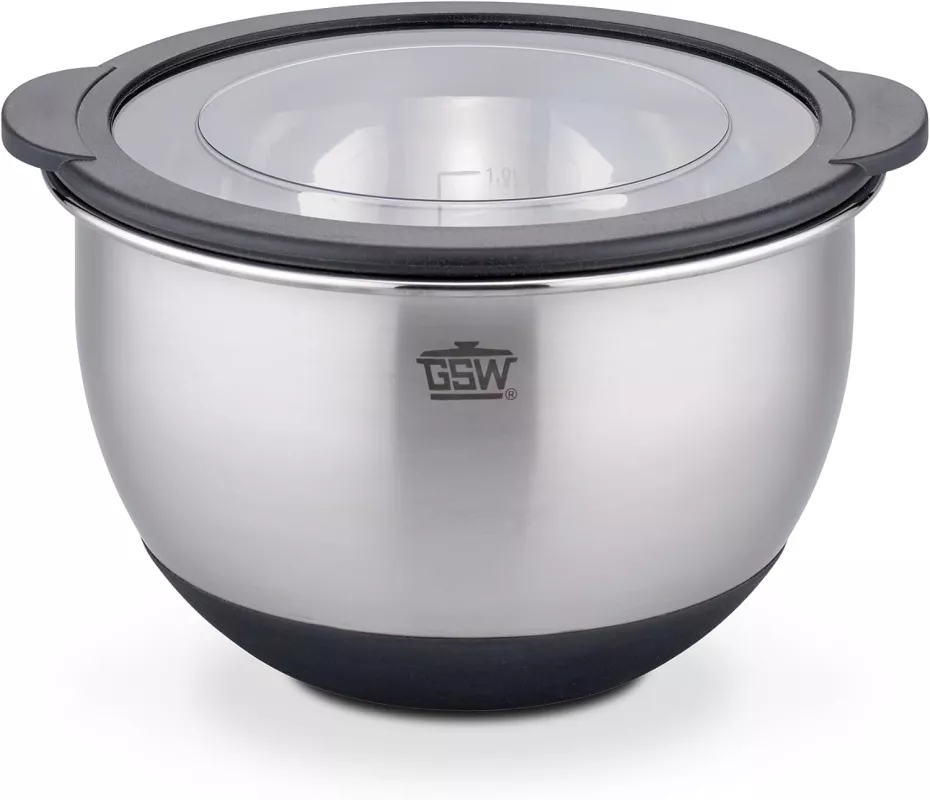 Servírovací misky GSW Primo z ušlechtilé oceli s víkem,varianty: