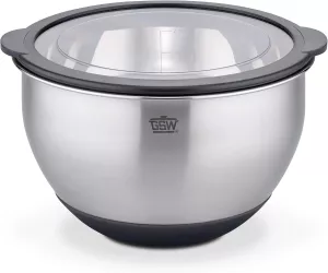 Servírovací misky GSW Primo z ušlechtilé oceli s víkem,varianty: Servírovací misky GSW Primo z ušlechtilé oceli s víkem,varianty: