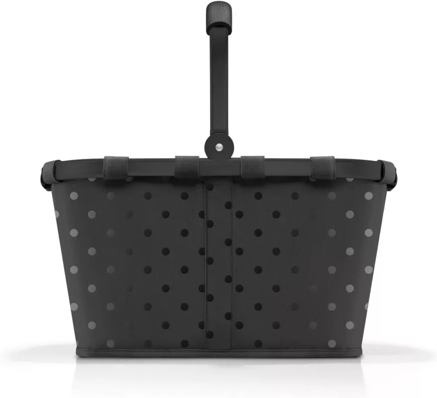 Skládací nákupní košík Reisenthel Carrybag,varianty: - Reisenthel Frame glossy dots black