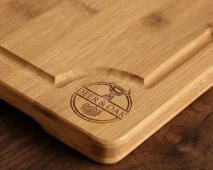 3dílná sada krájecích prkének Deer & Oak, bambus