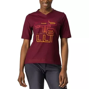 Dámský cyklistický dres CASTELLI Trail Tech W Tee, krátký rukáv, vel.M
