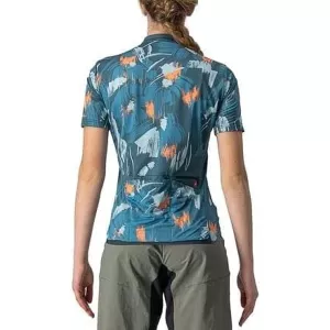 Dámský cyklistický dres CASTELLI UNLIMITED Sentiero s krátkým rukávem Dámský cyklistický dres CASTELLI UNLIMITED Sentiero s krátkým rukávem