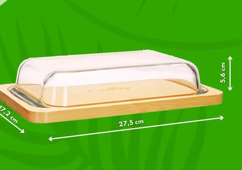 Dózy na sýry a máslo CeleBig® se skleněným víkem,varianty: - Doza na sýry, uzeninu