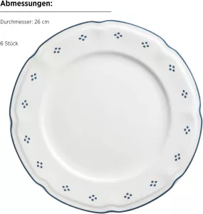 Jídelní souprava Mäser Lova,12dílná,varianty: MÄSER