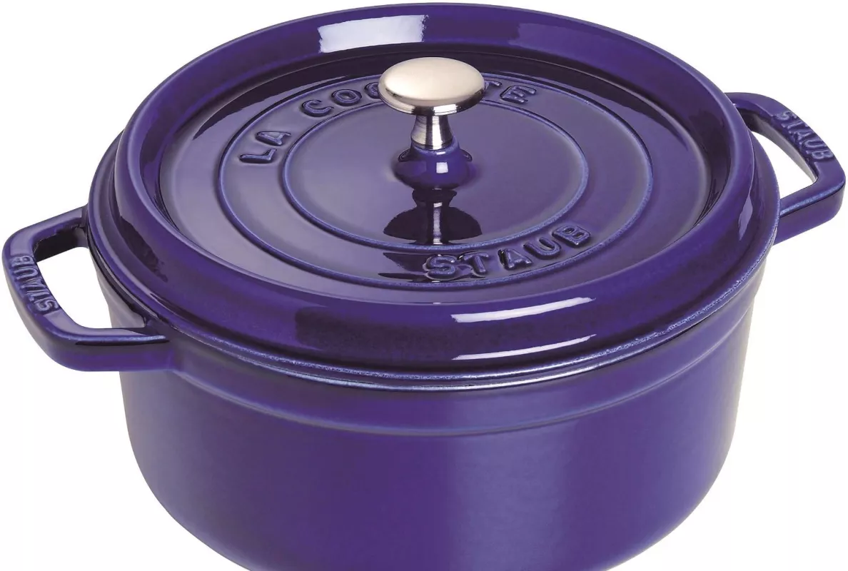 Litinový hrnec s poklicí STAUB La Cocotte, 24 cm / 3,8 l, různé barvy: - Modrá