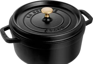 Litinový hrnec s poklicí STAUB La Cocotte, 24 cm / 3,8 l, různé barvy: