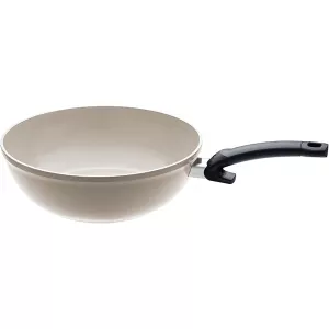 Pánev Wok Fissler Ceratal® Wok, různé velikosti | Ø 28 cm, Ø 30 cm, Černá Ø 30 cm
