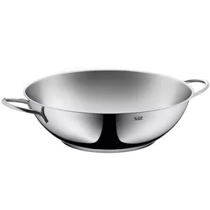 Pánev WOK Silit, indukce, stříbrná,32cm