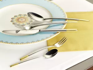 Sada luxusních,zlacených příborů, 24ks/30ks VILLEROY & BOCH ELLA Sada luxusních,zlacených příborů, 24ks/30ks VILLEROY & BOCH ELLA